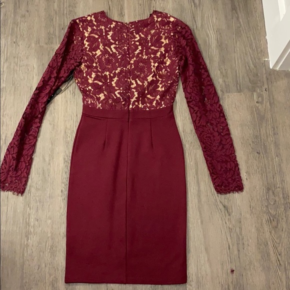 Lulus Lace Bodycon Dress - Picture 4 of 7
